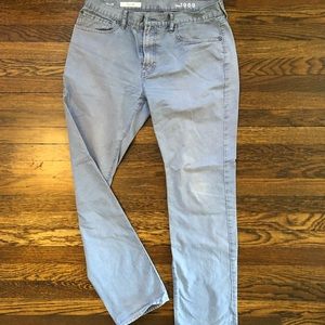 men’s light blue gap pants